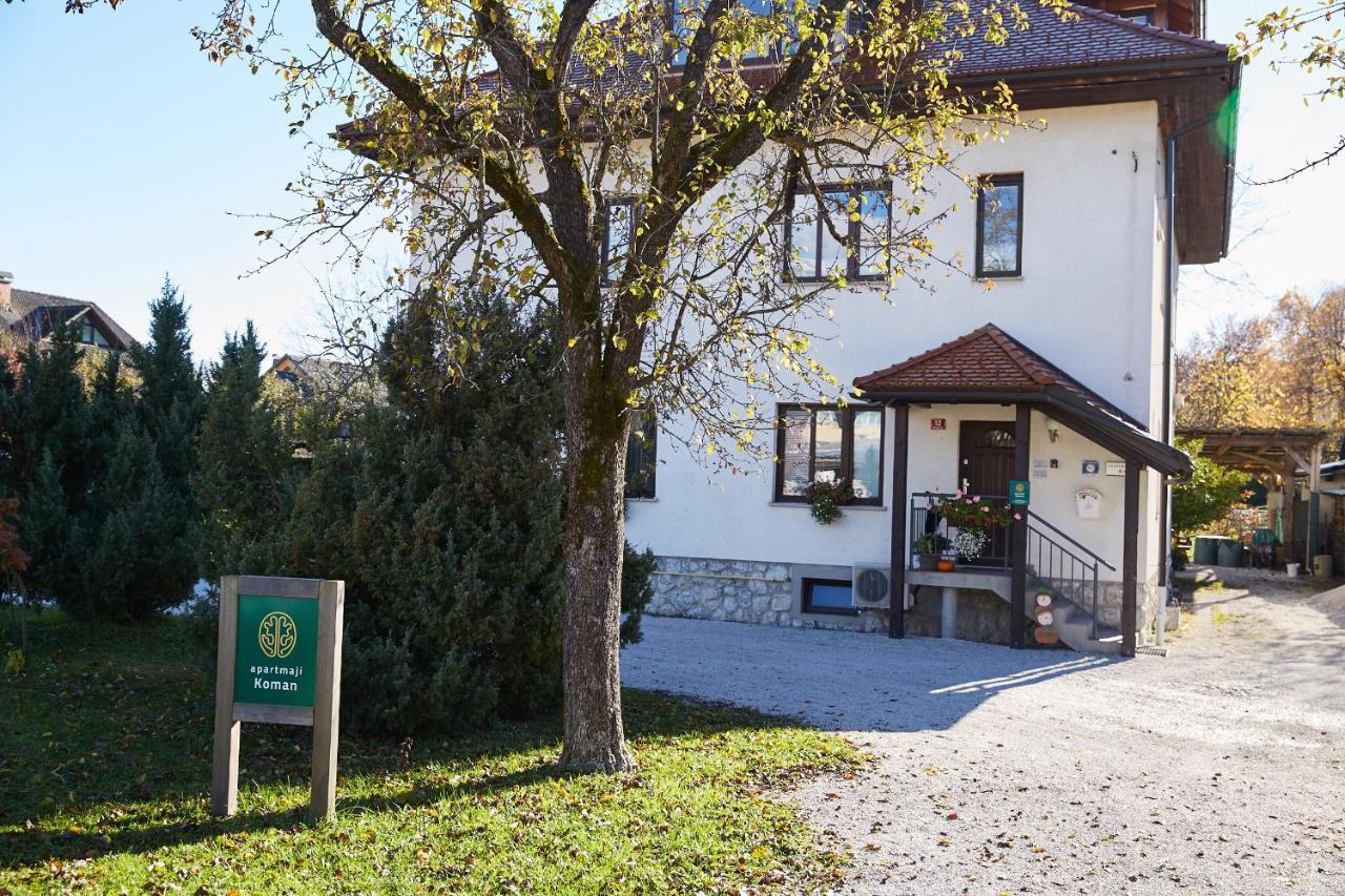 Apartmaji Koman Bled Exteriör bild