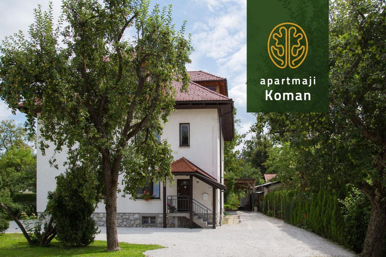Apartmaji Koman Bled Exteriör bild